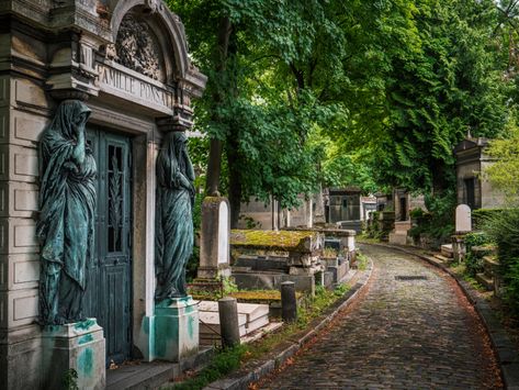 Père Lachaise Cemetery | mikeselsewhere | Flickr Père Lachaise Cemetery, Pere Lachaise Cemetery, Cemetery Monuments, Cemetery, Monument, Statue, Sculpture, Photography