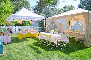 Baby Shower | by hkatee Babyq Shower, September Baby Showers, Park Parties, Baby Shower Table Set Up, Lounge Zone, Backyard Baby Showers, Baby Joey, September Baby, Outdoor Baby Shower