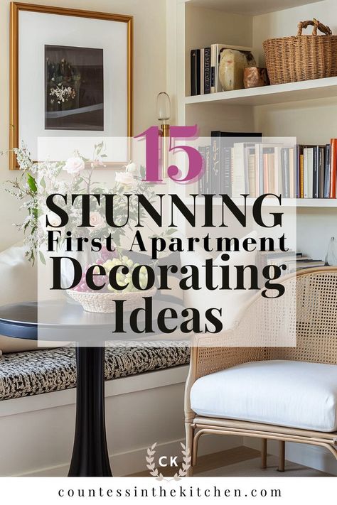 First apartment decorating Layering Rugs, Cozy Apartment Decor, First Apartment Essentials, First Apartment Checklist, Apartment Checklist, Apartment Decorating On A Budget, First Apartment Decorating, Apartment Essentials, Layered Rugs