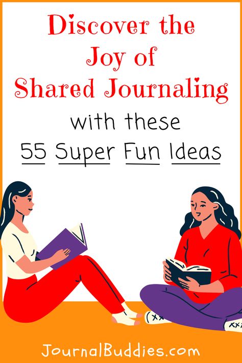 Dive into the heartwarming world of shared journaling with our collection of 55 fun-filled ideas. Explore your creativity and strengthen relationships along the way. Perfect for families, friends, and couples. Invigorate your storytelling abilities, document precious moments and create a lasting keepsake. Unlock your creative potential today. Sharing A Journal With Friends, Shared Journal With Friends Ideas, Shared Journal With Friends, Journal With Friends, Shared Journal, Writing Elementary, When Someone Hurts You, Journal Prompts For Kids, Friends Journal