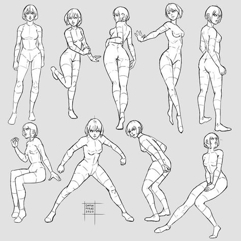 Female Combat Pose Reference, Combat Poses Drawing, Gesture Lines, Dynamic Anatomy, Female Drawing Poses, Shape Drawing, Drawing Female Body, Body Tutorial, Quick Sketches