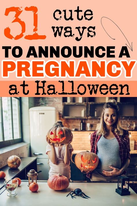 Pregnant Announcement Halloween Costumes, Pregnant Halloween Announcement, Sibling Gender Announcement, Halloween Theme Baby Announcement, Halloween Costumes To Announce Pregnancy, October Birth Announcement, Pregnancy Reveal Halloween Costumes, October Pregnancy Announcement Baby 2, Halloween Birth Announcement Ideas