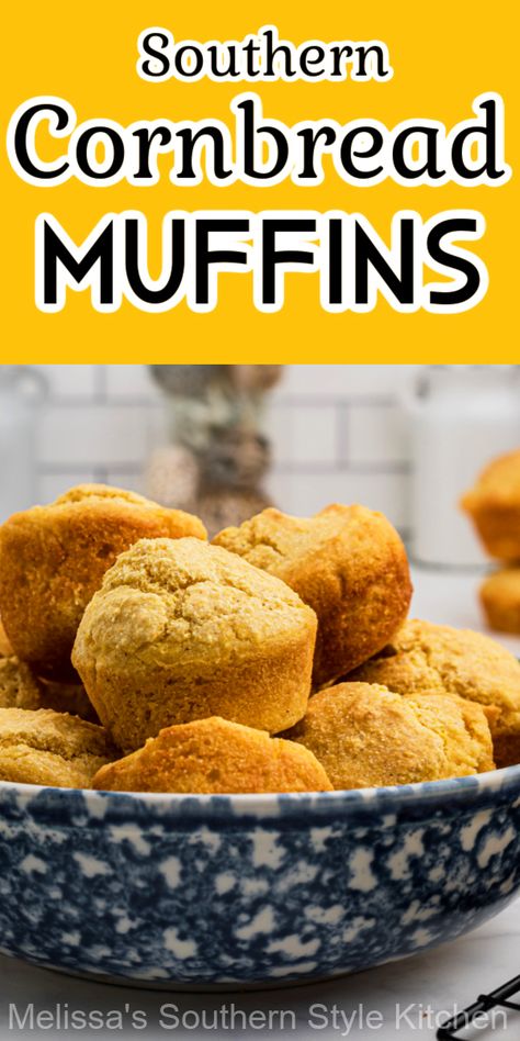 Southern Corn Muffins, Southern Cornbread Muffin Recipe, Easy Cornbread Muffin Recipe, Southern Cornbread Muffins, Small Batch Cornbread Muffins, Savory Cornbread Muffins, Corn Muffins From Scratch, Famous Daves Cornbread Muffins, Corn Muffins Moist