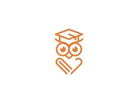 owl education logo design by kumastd Learning Logo Design, Dog Logo Design, Education Logo Design, Academy Logo, Learning Logo, Owl Logo, Education Logo, Dog Logo, Kids App