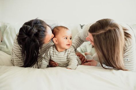 Two Moms Family Lgbt, Two Moms Family Lgbt Aesthetic, Connecticut Casual, Reciprocal Ivf, Tommy Oliver Power Rangers, Two Moms, Tommy Oliver, Kara Danvers Supergirl, Family Photoshoots