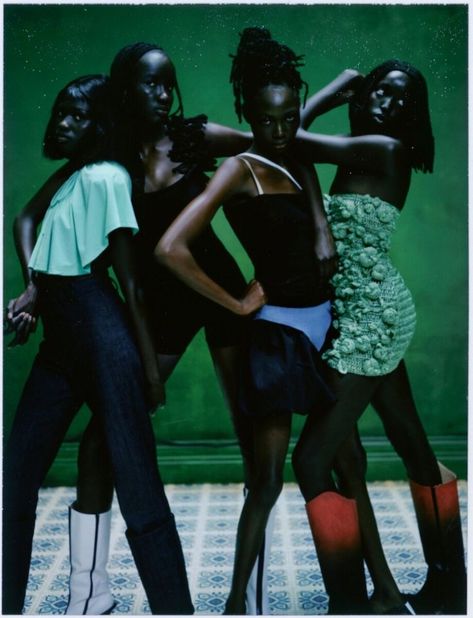 Group Pose, Dazed Magazine, Black Femininity, Photoshoot Themes, Cultural Identity, Black Culture, Editorial Photography, Editorial Fashion, Photography Inspiration