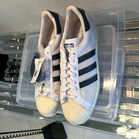 Adidas Originals Superstar 80s Synthetic Mesh Adidas Superstar 80s, Adidas Originals Shoes, Adidas Originals Superstar, Shoes Adidas, Adidas Men, Size 13, Adidas Originals, Blue White, Color Blue