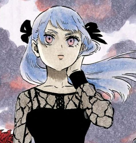 Noelle Silva, Blue Box, Black Clover, Anime, Hair, Blue, Black