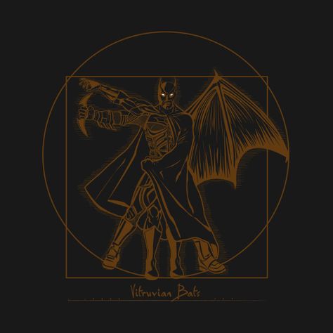 Vitruvian Bats ( Batarang Version) - Batman - T-Shirt | TeePublic Shirt Printing Design, T Shirt Printing Design, Batman Tshirt, Da Vinci Vitruvian Man, T-shirt Print Design, Vitruvian Man, Tshirt Printing Design, Batman T Shirt, Shirt Printing