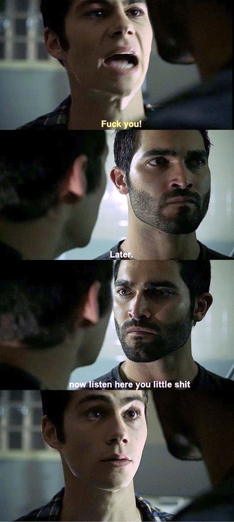 Sterek Funny, Teen Wolf Sterek, Sterek Fanfiction, Teen Wolf Fanart, The Boy And The Wolf, Teen Wolf Werewolf, Wolf Ships, Wolf Meme, Teen Wolf Art