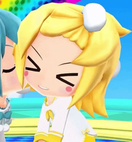 Project Mirai Icons, Rin And Miku Matching Icons, Rin And Miku, Miku And Rin, Project Mirai, Rin Kagamine, Project Diva, Matching Profile, Matching Profile Pictures