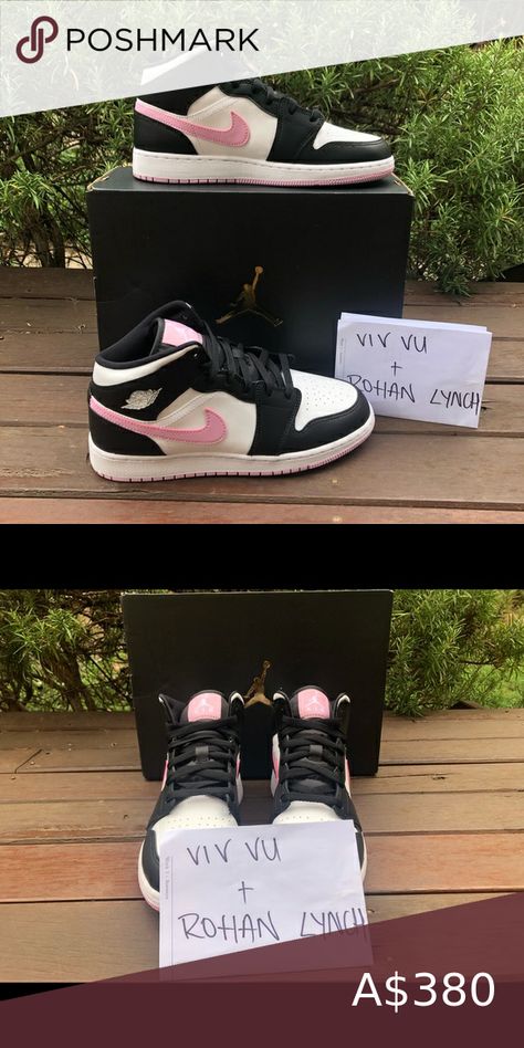 Artic Pink Jordans Jordan Shop, Pink Jordans, Jordan Shoes, Jordan, Australia, Brand New, Outfit Inspo, Plus Fashion, Fashion Trends