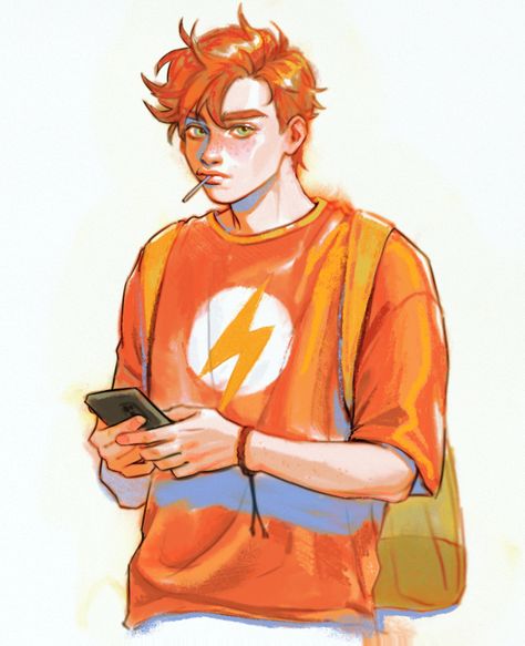 sketchbox (⚡) Wally West Fanart, Bart Allen, Dc Fanart, Univers Dc, Wally West, Kid Flash, West Art, Dc Art, Marvel Spiderman Art