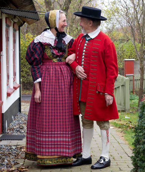 Denmark Old Style Outfits, Denmark Outfits, Denmark Clothing, Danish History, Danish Clothing, European Costumes, Danish Culture, History Project, Folk Dress