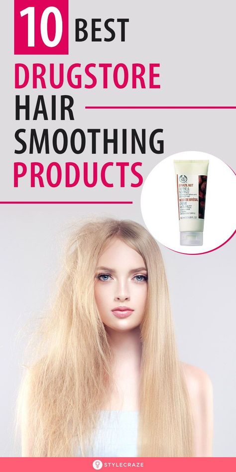 Best Shampoo And Conditioner For Thick Frizzy Hair, Best Defrizz Hair Products, Best Hair Cream For Frizzy Hair, Defrizz Hair Products, Best Hair Smoothing Products, Best Hair Smoothing Products Anti Frizz, Hair Smoother Products, How To Smooth Frizzy Hair, Hair Products For Soft Shiny Hair