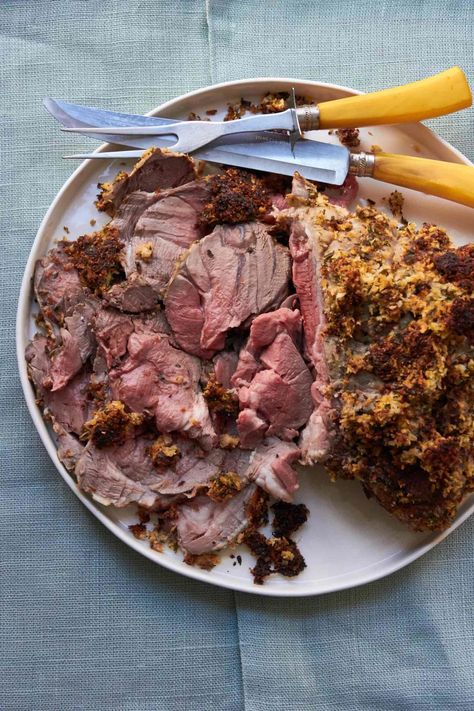 15 Best Leg of Lamb Recipes: Easter Leg of Lamb - Parade: Entertainment, Recipes, Health, Life, Holidays Easter Leg Of Lamb Recipe, Greek Lamb Recipes, Boneless Leg Of Lamb, Easter Feast, Lamb Leg Recipes, Greek Lamb, Roast Lamb Leg, Lamb Recipe, Sides Recipes