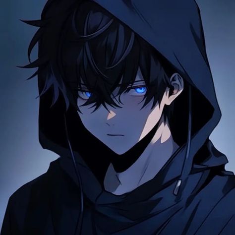 Black Hair Anime Guy, Photo Manga, Anime Photo Profile Dark, Anime Picture Hd, Anime Boy Hair, Desen Anime, Photo To Cartoon, Cool Anime Backgrounds, Dark Anime Guys