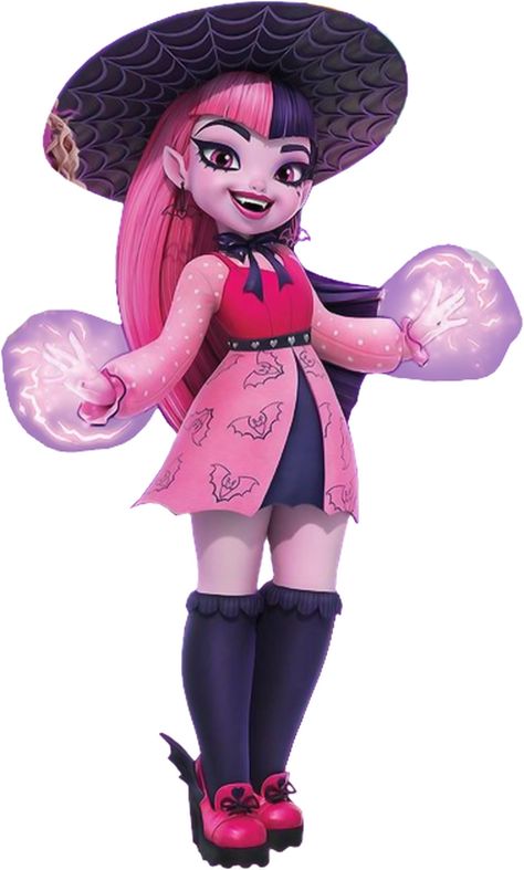 Draculaura (G3) | Monster High Wiki | Fandom G3 Draculaura, Draculaura G3, Monster High Wiki, Monster High G3, Famous Vampires, Pink And Black Hair, Tikki Y Plagg, Vampire Dracula, Arte Monster High