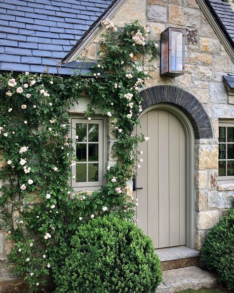 Carson Mcelheney, Neptune Home, Cottage Exteriors, Room Organisation, English Country Cottage, Cottage Door, Outdoor Doors, Monday Inspiration, Ivy House