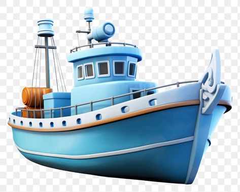 Boat Png, Boat Cartoon, Yatch Boat, Beach Png, Picsart Png, Cartoon Ships, Blue Boat, Cute Banners, Beach Quotes