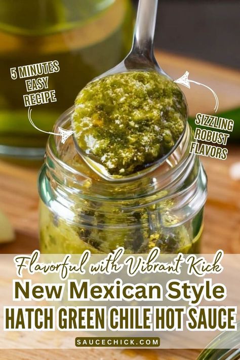 New Mexican Style Hatch Green Chile Hot Sauce Serrano Recipes, Green Chili Hot Sauce, Hatch Chili Salsa, Hatch Pepper Recipes, Hatch Chilis, Green Hot Sauce, Hatch Green Chili Recipe, Mexican Burritos, Hatch Chili Recipes