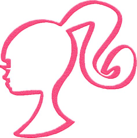 ... Barbie Head Logo, Barbie Tattoo, Barbie Silhouette, Floral Thigh Tattoos, Free Barbie, Dress Barbie Doll, Barbie Logo, Barbie Cartoon, Barbie Images