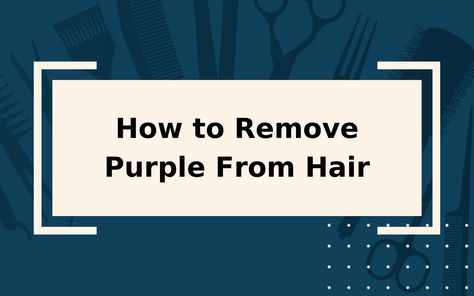 Click here to learn how to remove purple from hair. We'll cover things to consider, different methods to try, and a few tips and tricks. Purple Hair Without Bleaching, Purple Red Hair Color, Red Purple Hair, Dark Purple Hair Color, Lavender Hair Colors, Dark Purple Hair, Yellow Blonde, Hair Color Remover, Dyed Hair Purple