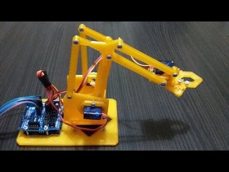 Robot Kol Nasıl Yapılır | Nasıl Yapılır Robotic Arm, Raspberry Pi, Arduino, Raspberry, Tablet, Electronics, Good Things, Canning