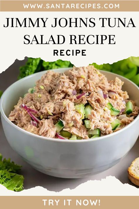 The irresistible combo of creamy tuna and crispy veggies has left many in search of the perfect Jimmy Johns Tuna Salad Recipe. Jimmy Johns Tuna Recipe, Jimmy Johns Tuna Salad Recipe, Tuna Salad With Egg Recipes, Copycat Subway Tuna, Southern Tuna Salad Recipe With Egg, Yellowfin Tuna Salad Recipe, Crispy Veggies, Tuna Fish Sandwich, Tuna Fish Salad