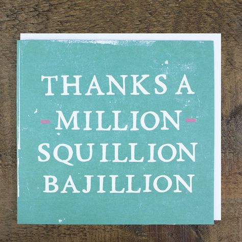 Funny Thank You Pictures, Teacher Appreciation Quotes, Funny Thank You Cards, Thank You Pictures, Etsy Quotes, Thanks A Million, Funny Thank You, Thank You Quotes, Thank You Greetings