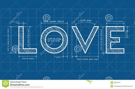 Love Blueprint Royalty Free Stock Photography - Image: 29601347 Blueprint Font, Blueprint Logo, Blueprint Construction, Stock Photography Ideas, Architecture Events, Quotes Illustration, Food Logo Design Inspiration, Architecture Blueprints, Text Graphics