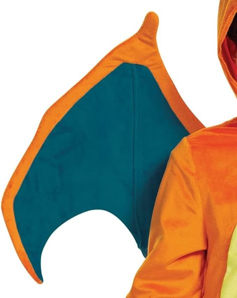 Style: Charizard Costume for Kids, Official Pokemon Costume Hooded Jumpsuit
100% Polyester Costume Jumpsuit with Detachable Wings
Hand Wash Only
OFFICIALLY LICENSED POKEMON CHARIZARD COSTUMES - Our Charizard Deluxe costume will allow you to transform into this fire type Pokemon in time for Halloween! Charizard Costume, Pokemon Onesie, Fire Type Pokemon, Pokemon Outfits, Classic Pokemon, Fire Type Pokémon, Pokemon Costumes, Costume Jumpsuit, Onesie Costumes