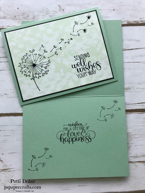 Sweet Dandelion, Dandelion Wishes, A Dandelion, Dandelion Wish, Stamping Up Cards, Get Well Cards, Floral Cards, Sympathy Cards, Flower Cards