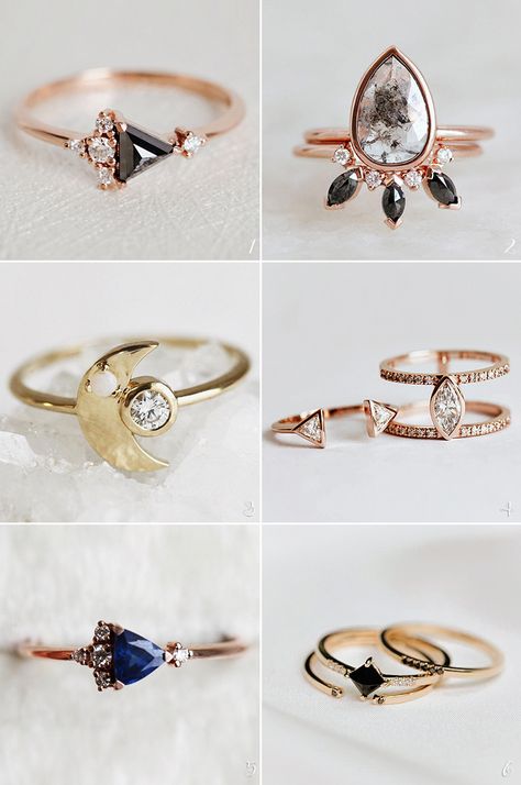 28 Handcrafted Alternative Non-Traditional Engagement Rings - Praise Wedding Lesbian Rings Engagement, Engagement Rings Non Traditional, Lesbian Engagement Ring, Non Diamond Engagement Rings, Rings With Meaning, Nontraditional Engagement Rings, Traditional Engagement, Colorful Gemstones, Promise Rings For Couples