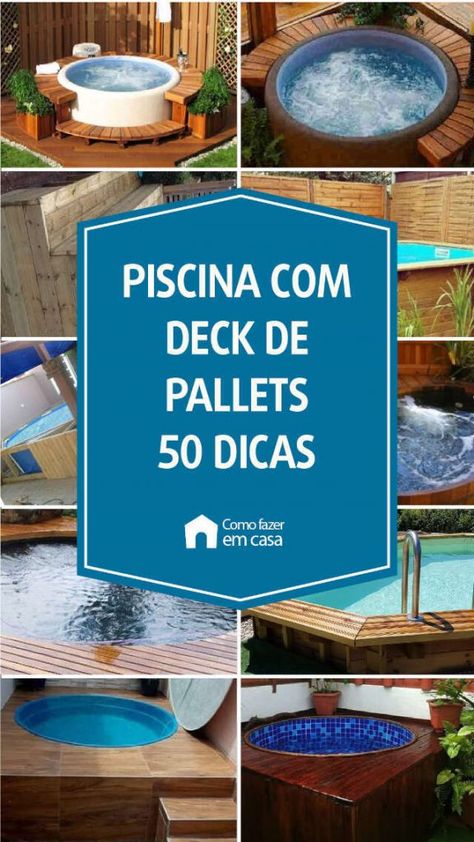 Piscina Pallet, Deck Piscina, 18th Birthday Party, Home Design Decor, 18th Birthday, Birthday Party, House Design, Exterior, Birthday