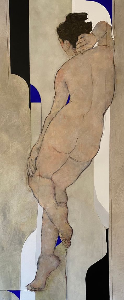 Nikoleta Sekulovic - Works | Rebecca Hossack Art Gallery Nikoleta Sekulovic, Female Poets, Muted Palette, Daily Painting, Life Drawing, Figure Painting, Figurative Art, Figure Drawing, My Images