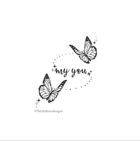 Jungkook Tattoo Inspiration, Jungkook Inspired Tattoos Ideas, Jungkook Handwriting Tattoo, Bts Lyrics Tattoo Ideas, Still With You Tattoo, Bts Tattoo Ideas Suga, Bts Butterfly Tattoo, Jungkook Inspired Tattoos, Bts Tattoos Ideas