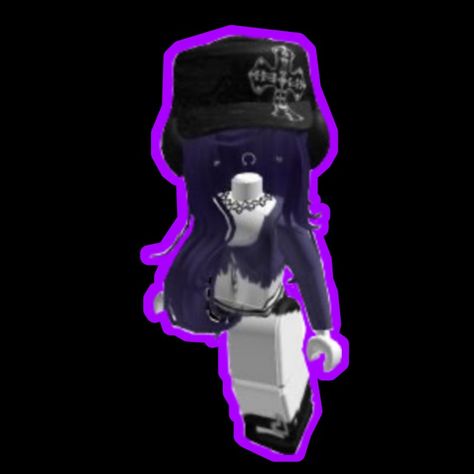 Purple Hair Roblox Avatar, Purple Roblox Avatar Ideas, Roblox Avatars Purple, Purple Roblox Avatar, Roblox Stories, Skins Roblox, Roblox Characters, Dark Purple Hair, Outfit Roblox