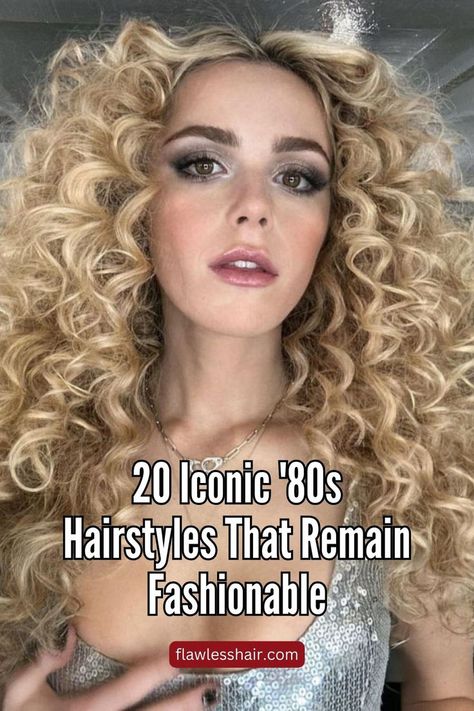 Disco Curls 80 Prom Hair 80s Makeup, Big Hair 80s Hairstyles, 80s Hair Headband, 80s Formal Hairstyles, Disco Style Hair, Hair Metal Bands 80's, Womens Disco Hairstyles, 80s Womens Hairstyles, 1970 Hairstyles Women