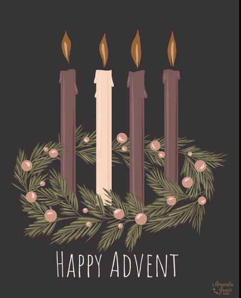 Happy Advent, Advent Hope, Candle Graphic, Best Christmas Quotes, Biblical Artwork, Christmas Scripture, Advent Calenders, Advent Season, Advent Candles