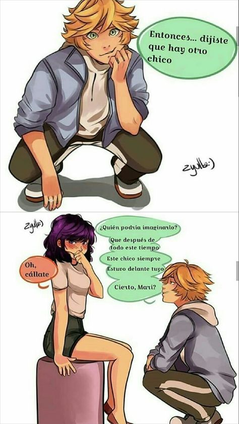 @marichat.miraculous.lb Mari Chat Comic, Marichat Kiss, Marichat Comic, Adrien Miraculous, Mlb Comics, Ladybugs Movie, Miraculous Ladybug Kiss, Tikki Y Plagg, Miraculous Ladybug Memes