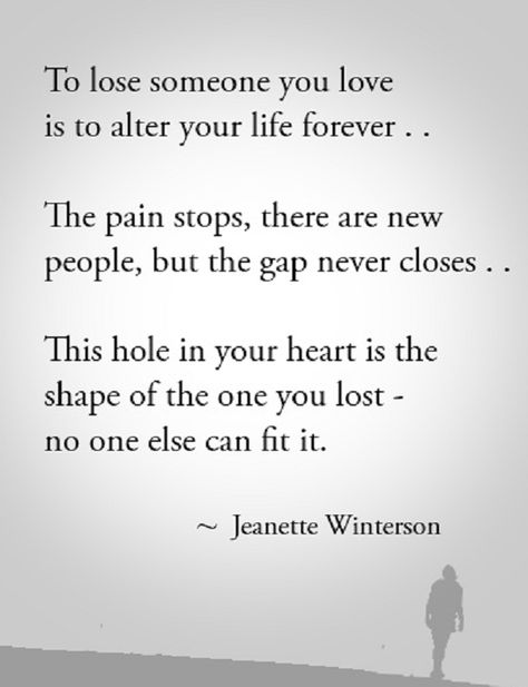 We all have little holes in our heart left by those we have loved and lost... My Aunt on her birthday I Only See You, Jeanette Winterson, Now Quotes, Losing Someone, After Life, A Quote, New People, Friends Quotes, Great Quotes