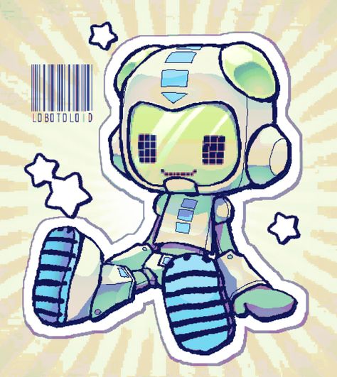 Robot Oc Ideas, Computer Character Design, Space Character Design, Button Drawing, Cute Graphic Design, Nintendo Art, Card Captor, Robot Design, Robot Concept Art