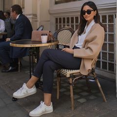 @cocobeautea Veja Campo Outfit, Veja Sneakers, Ootd Ideas, Spring Trends, Sneakers Outfit, Outfit Style, Casual Style Outfits, White Sneakers, White Sneaker