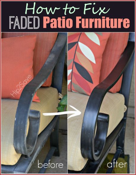 How to Fix Faded Patio Furniture With One Ingridient #Furniture, #Hack, #Tips Used Outdoor Furniture, Patio Furniture Makeover, Living Pool, Metal Patio Furniture, Aluminum Patio Furniture, Aluminum Patio, Car Wax, Patio Interior, Patio Area