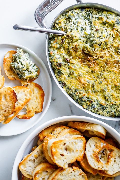 The Dip – Sauced Kitchen Pepperoncini Dip, Freezing Kale, Italian Breadcrumbs, Kale And Spinach, The Dip, Spinach Artichoke Dip, Cracked Pepper, Frozen Spinach, Spinach Artichoke