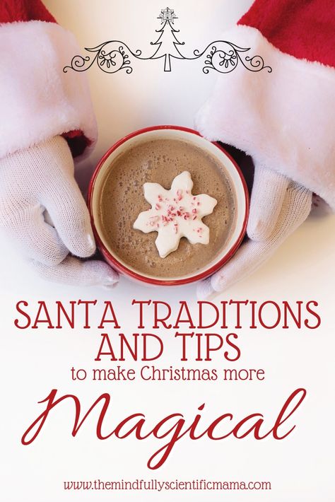 If you do Santa in your home, make sure to check out my tried and true tips for how to make the experience even more magical for your children. Merry Christmas! #SantaClaus #ChristmasTraditions #HolidayMagic Santa Magic Ideas, Christmas Morning Magic, Santa Ideas For Christmas Morning, Magical Christmas Morning For Kids, Christmas Morning Traditions Kids, Ways To Make Christmas Magical For Kids, Santa Traditions, Make Christmas Magical For Kids, Talking To Kids About Santa