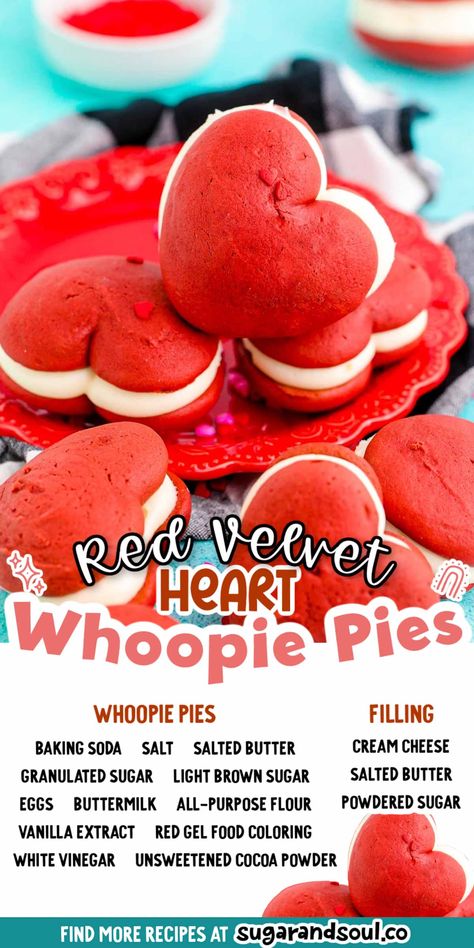 Red Velvet Whoopie Pies From Box Cake, Creative Deserts, Whoopee Pie, Whoopie Pie Filling, Gingerbread Loaf, Red Velvet Whoopie Pies, Whoopie Pie Recipe, Chocolate Whoopie Pies, Chocolate Covered Strawberries Bouquet