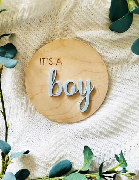 Looking for a way to announce your little bundle of joy is going to be a boy? This It's a Boy sign would be a perfect way!  You could put it in a photo with some boy items or if you are waiting until his arrival bring it to the hospital and surprise everyone!  We also offer a name sign as well! And Now We Are 4 Baby Announcement, Its Boy Baby, Its A Boy Announcement Quotes, Its A Boy Template, Alhamdulillah Its A Baby Boy, It’s A Boy Pregnancy Announcement, Its A Boy Announcement Template, Its A Baby Boy Announcement, Baby Boy Announcement Pictures