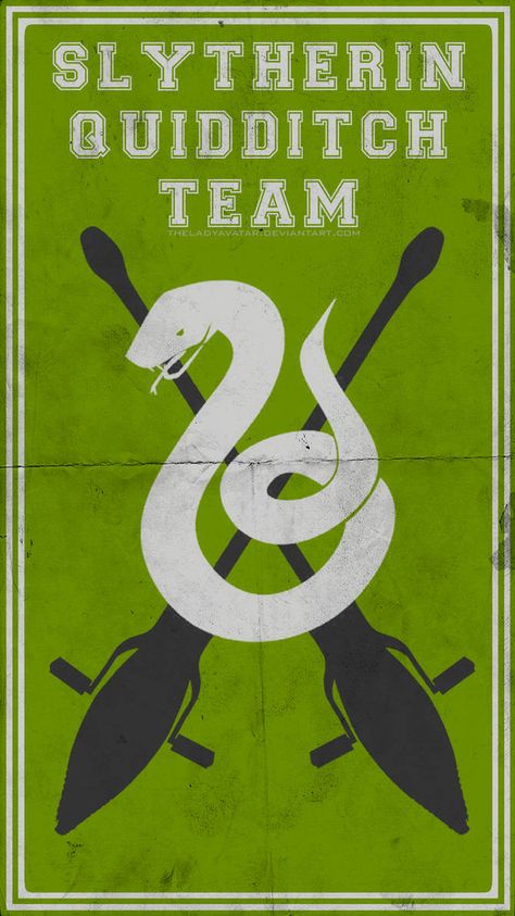 Slytherin Quidditch, Classe Harry Potter, Imprimibles Harry Potter, Team Poster, Harry Potter Poster, Slytherin Pride, Anniversaire Harry Potter, Theme Harry Potter, Septième Art